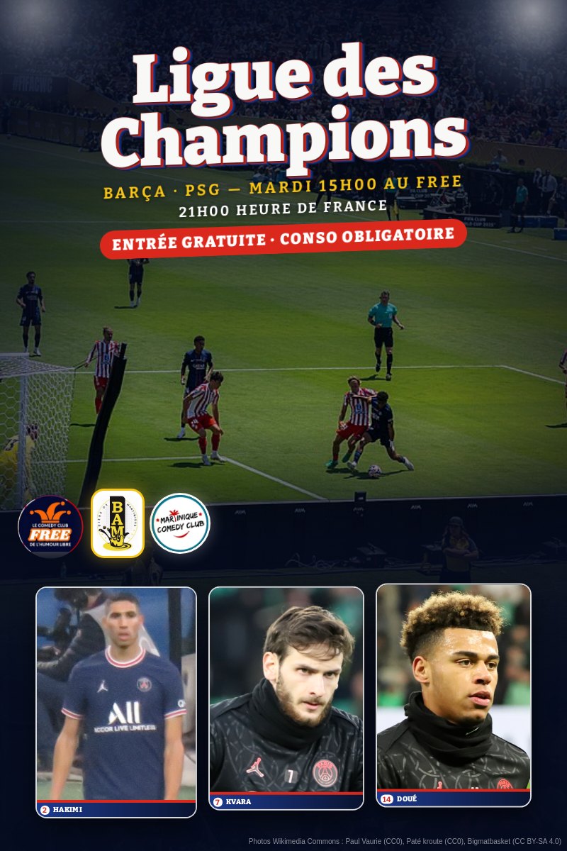 FC Barcelone & PSG