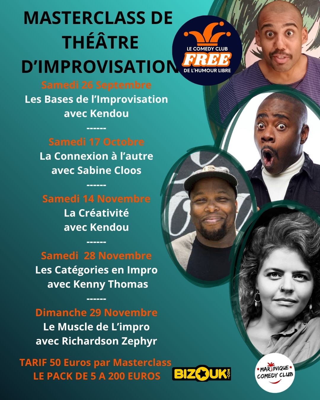 MASTERCLASS DE THÉÂTRE D’IMPROVISATION